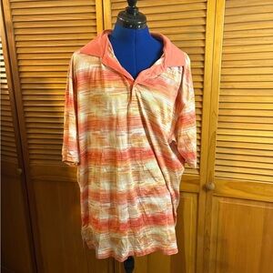 Bugatchi Coral Polo Shirt